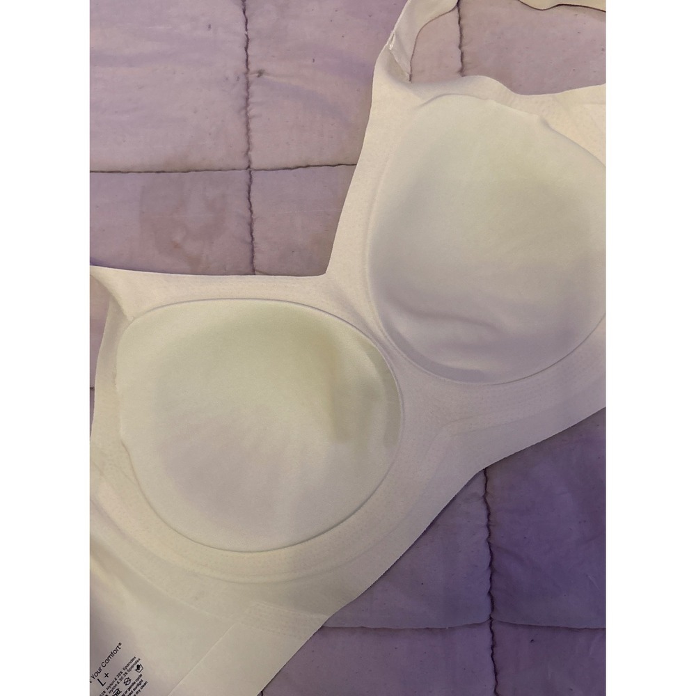 NEW Women Nude Seamless Wireless Full Coverage Bra Support Your Comfort, Size L+ - Picture 6 of 6